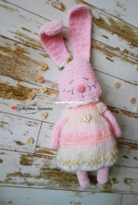 My crochet bunny!
