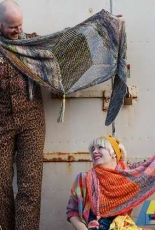 Marled Magic Shawl MKAL by Stephen West