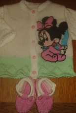 Veste Minnie et chaussons