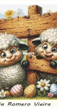 Sheep Poster by Silvia Romero Vieira - Free