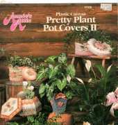 Annies Attic 87g26 Plastic Canvas Pretty Plant Pot Covers II