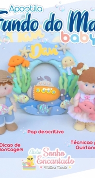 Atelie Sonho Encantado - Millena Camila - Seabed Baby - Fundo do Mar Baby . Portuguese