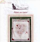 Un chat dans laiguille Ref.516 Point au coeur