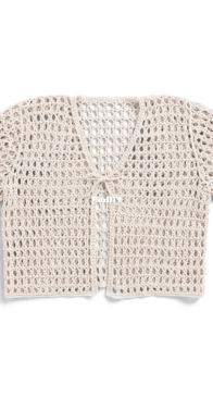 Yarnspirations - Patons - Seema Persaud - Mesh Beachside Cardigan - Free