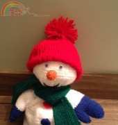 Snowman Toilet Roll Cover
