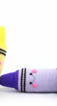Stringy Ding Ding - Olive - Crayons Amigurumi - Free