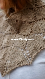 Suspended Leaves Cowl by Betsy App-Free