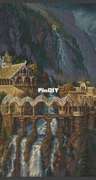 Art Stitch - LadyD - Rivendell by Daria Smirnova