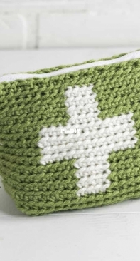 Winding Road Crochet - Lindsey Dale - Mini First Aid Pouch - Free