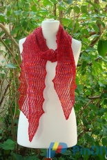 Briochette Scarf by Arlenes World of Lace-Eng.,German-Free
