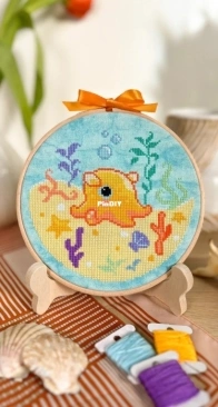 Needlelot Designs - Flapjack Octopus by Iris Kleinbussink