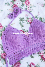 Whimsy Wisteria - Amanda Maciel - Nerida Scalloped Top