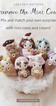 Green Frog Crochet - Thuy Anh - Đặng Thùy Anh - Creamoo The Mini Cows