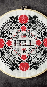 Oh Hell No by Grandma Girl Designs from Maybe Swearing Will Help PCS + XSD