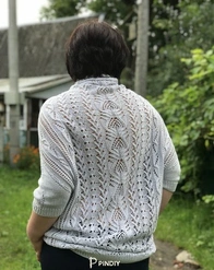 Sweater Srebra by Irena Kunts - russian
