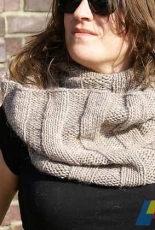 Basic Ribbed Cowl by Alexandra Beck -Free