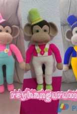 amigurumi monkey