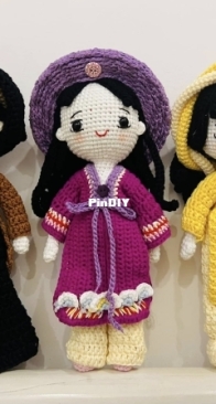 Three traditional garments of Vietnamese women