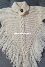 knitting poncho