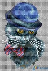 Mandarinks Design - Cat in a Bowler Hat by Nadezhda Grigorieva / Grigoryeva Надежда Григорьева