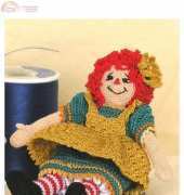 Bluebeary Treasures - Sue Pendleton - Sunflower Annie  Miniature Doll