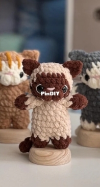 5 mini kittens for mini pajamas - 5 gatos - Ari - Flor de papa - spanish