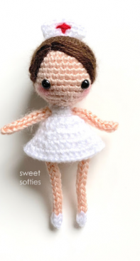 Sylemns Sweet Softies - Jasmin Wang - Jade King - Nurse Pixie Doll - Free