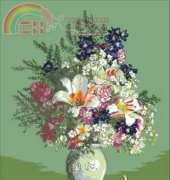 Goblenset 343 Flori de gradina