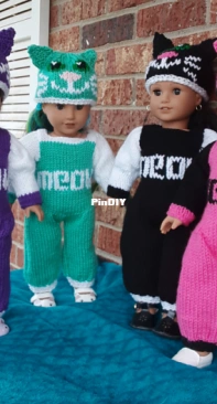 Doll Play Suit for 18inch Dolls by Jo Em-Free