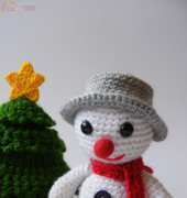 Beva handmade- Bouli the Snowman- Polish / English-Free