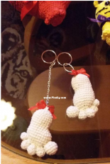 Unknown designer - Baby foot keychain - Hungarian - Free