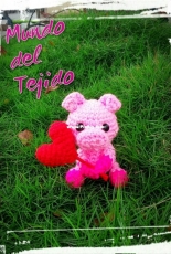 Cerdito con corazón mejorado