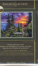 Dimensions - The Gold Collection 70-35383 Sunset Mountain Trail XSD