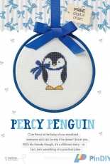 Percy Penguin by Lucie Heaton from Cross Stitcher 273 XSD