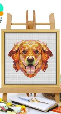 Awesome Pattern Studio - CS785 - Retriever Golden XSD