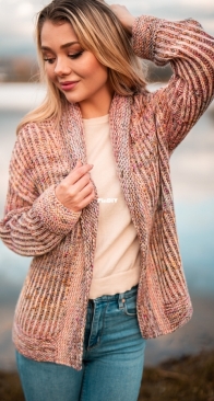 Hearthside Cardigan - Abbye Dahl Selena Shepard -  Wool & Pine