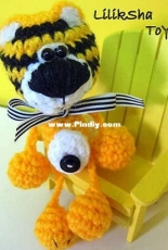 Liliksha Toys - Lilia Shaevitch - Tiger Bublik - Russian
