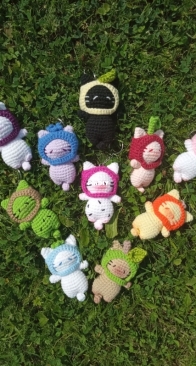 Crochet cats