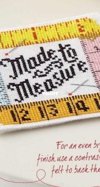 Measure Up by Emma Congdon from Cross Stitcher 256 PCS + XSD