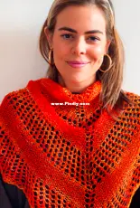 Urth Monokrom Viva Shawl by Urth Yarns-Free