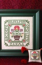 The Sweetheart Tree - Country Flowers Sampler XSD