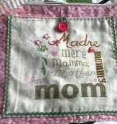 ricamo per la mia mamma