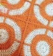Julie Yeager- Graphic Circles Throw
