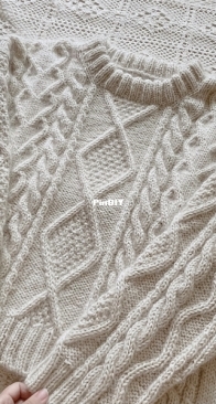 Heart Chain Sweater by Yi Ye-eun - From Mayo - English, Korean