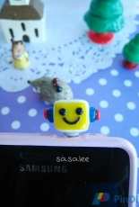 Clay robot head