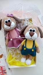 Plyushki Toys - Tatiana Tania Podubskaya - Puppy - Татьянa Таня Поддубская - Щеночки - Russian