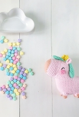 Amigurumei - Lee Mei Li-Kirika the Pocket Unicorn - Free