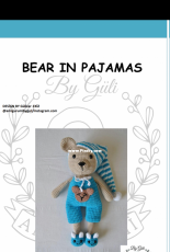 Amigurumi By Güli - Gülizar Ekiz - Bear In Pajamas