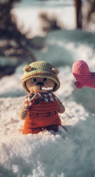 Sveta Crochet Pattern - Sveta Lutik toys - Svetlana Lutik - Little white Bear