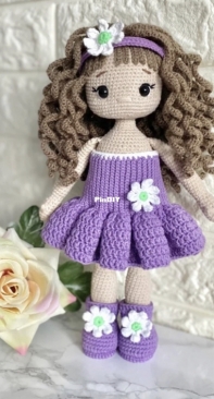 Dolls100500 - Uliana Smirnova - Doll in Purple Dress